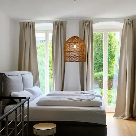 Апартаменты Ruhiges Zentrales Maisonette-loft In *
